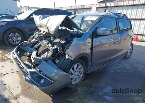 2020 Mitsubishi Mirage Se from USA, damaged, VIN ML32A4HJXLHO11087